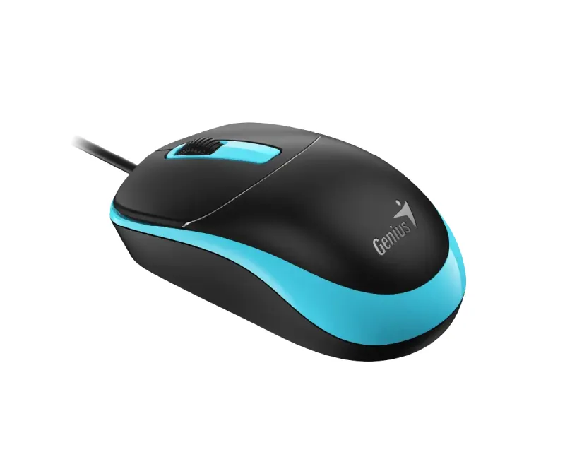 GENIUS DX-123 USB Optical crno-plavi miš Slika 4