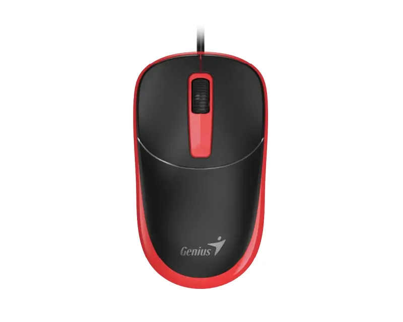 GENIUS DX-123 USB Optical crno-crveni miš Slika 2