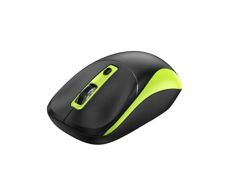GENIUS NX-7123 Wireless Optical USB crno-zeleni miš Slika 1