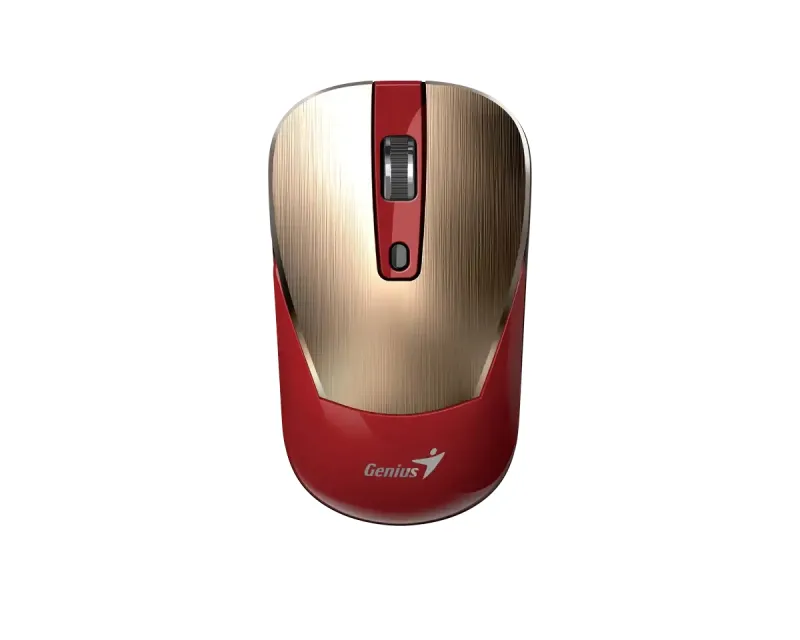 GENIUS NX-7125 Wireless Optical USB Gold+Red miš Slika 2