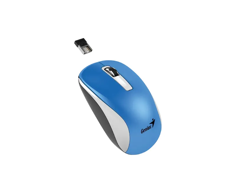 GENIUS NX-7010 Wireless Optical USB beli-plavi miš  Slika 1
