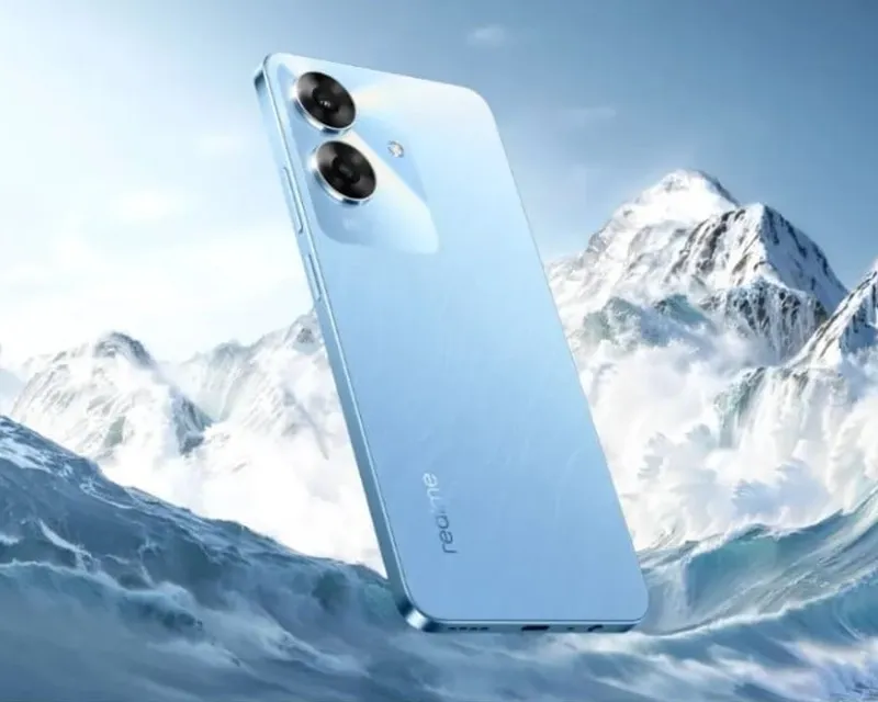 REALME Note 60 6/128GB Voyage Blue RMX3933 mobilni telefon Slika 3