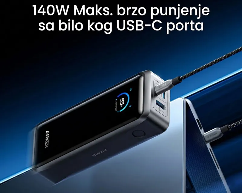 ANKER Prime 26250mAh, 300W, Power Bank crni  Slika 2