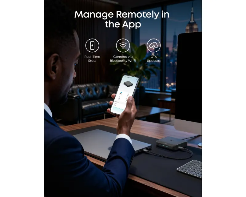 ANKER Prime baza za punjenje, 26750mAh, 150W, crna  Slika 4