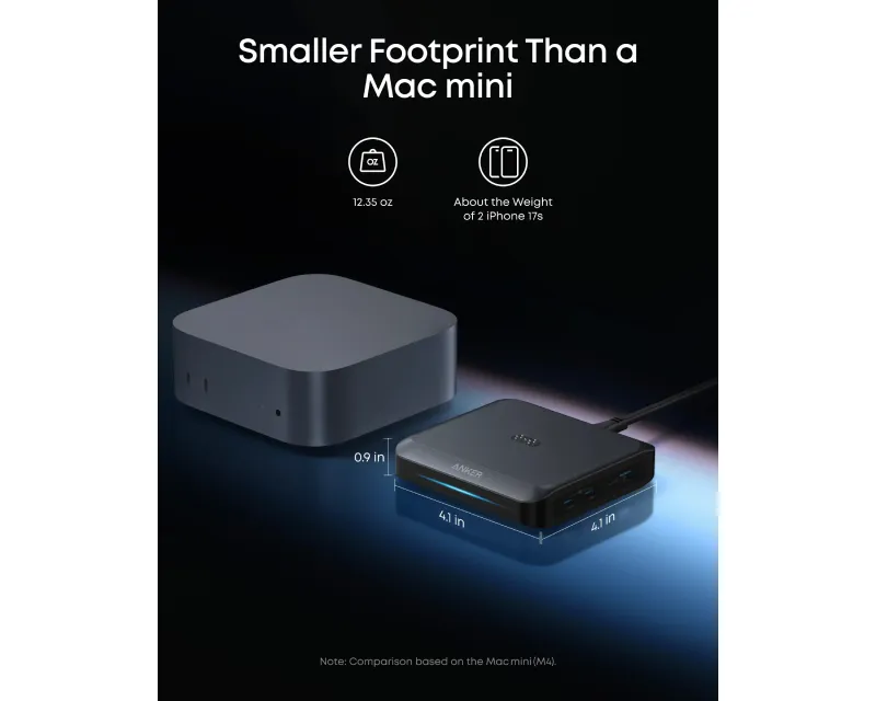 ANKER Prime baza za punjenje, 26750mAh, 150W, crna  Slika 7