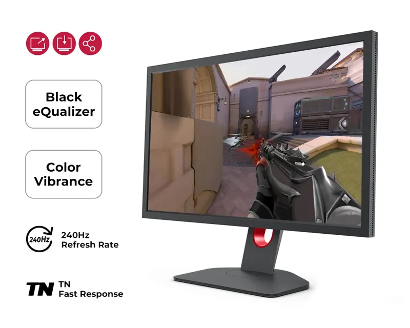 BENQ 24.5 inča Zowie XL2540K FHD 1920x1080 TN 240 Hz gaming monitor  Slika 5