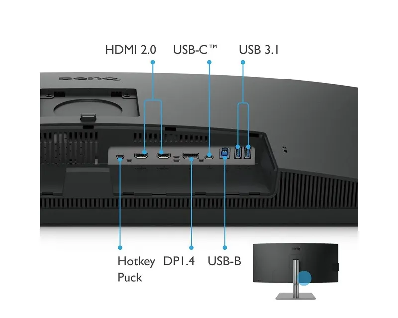 BENQ 34 inča PD3420Q WQHD IPS LED dizajnerski monitor Slika 6