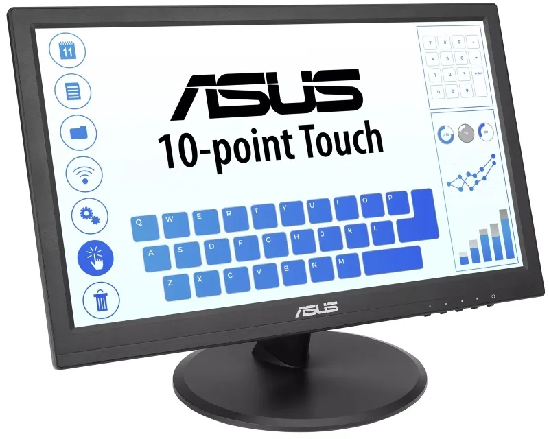 ASUS 15.6 inča VT168HR Touch LED crni monitor Slika 4