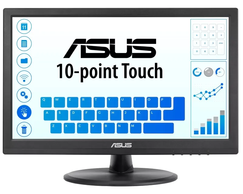ASUS 15.6 inča VT168HR Touch LED crni monitor Slika 1