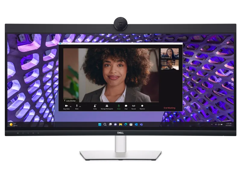 DELL 34 inch P3424WEB WQHD Video konferencijski zakrivljeni IPS monitor Slika 2