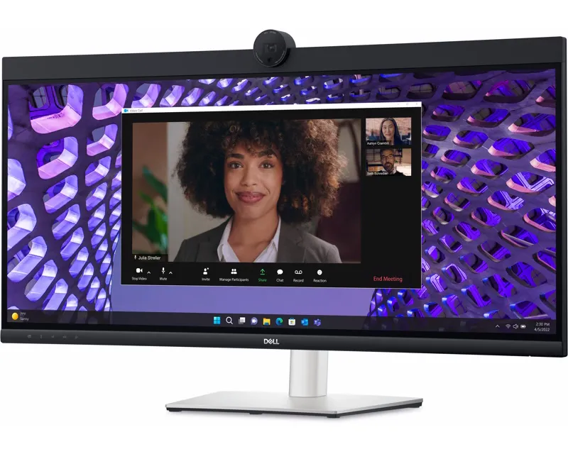 DELL 34 inch P3424WEB WQHD Video konferencijski zakrivljeni IPS monitor Slika 6