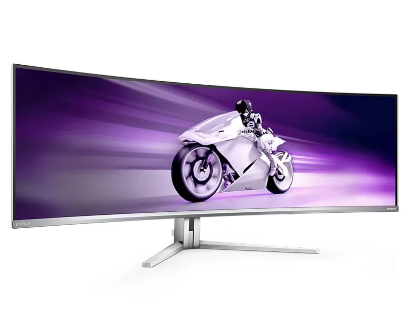 PHILIPS_ 48.9 inča 49M2C8900L/00 4K 5120 x 1440 QD-OLED 144 Hz Ambiglow gaming monitor  Slika 3