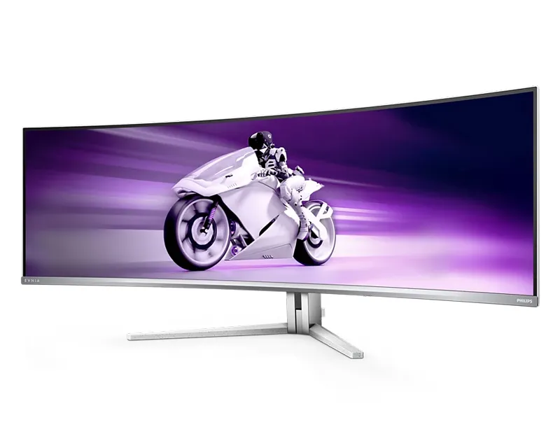 PHILIPS_ 48.9 inča 49M2C8900L/00 4K 5120 x 1440 QD-OLED 144 Hz Ambiglow gaming monitor  Slika 5