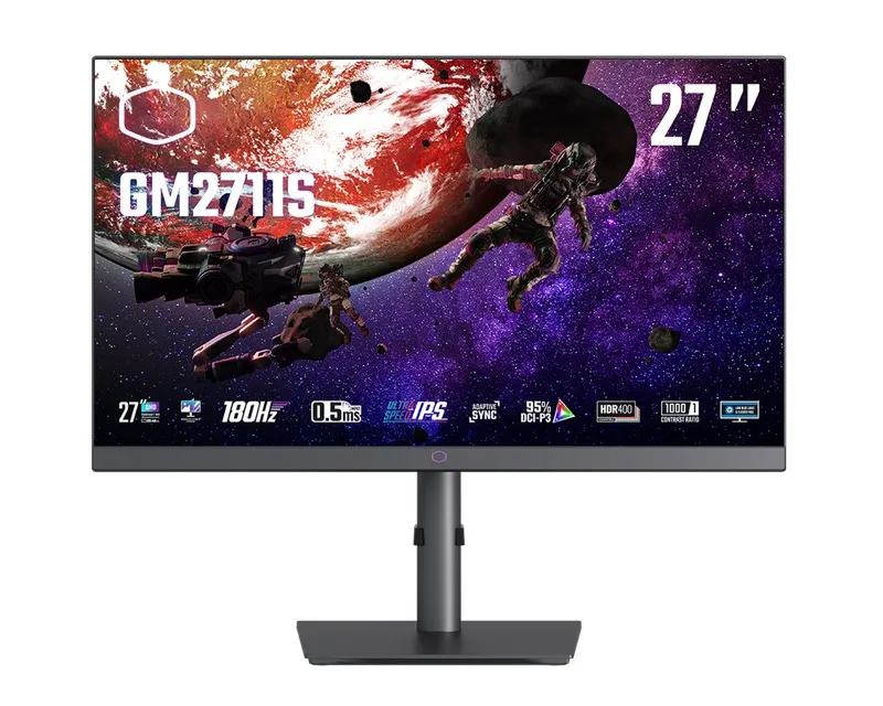 COOLER MASTER 27 inča GM2711S QHD 2560x1440 IPS 180 Hz gaming monitor (CMI-GM2711S-EK)  Slika 1