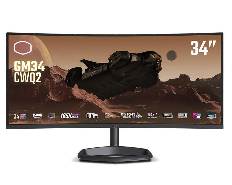 COOLER MASTER 34 inča GM34-CWQ2 Gaming monitor (CMI-GM34-CWQ2-EK) Slika 1