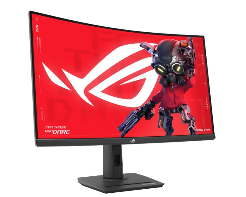 ASUS 32 inča ROG Strix XG32WCS QHD 2560x1440 Fast VA 180 Hz HDR10 zakrivljeni gaming monitor Slika 2