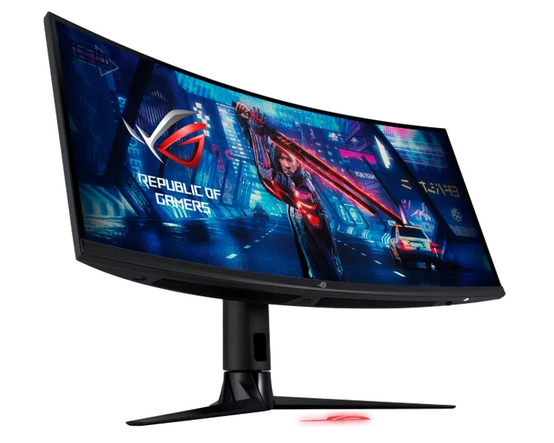 ASUS 34 inča ROG Strix XG349C UWQHD 3440x1440 Fast IPS 180 Hz zakrivljeni gaming monitor Slika 4