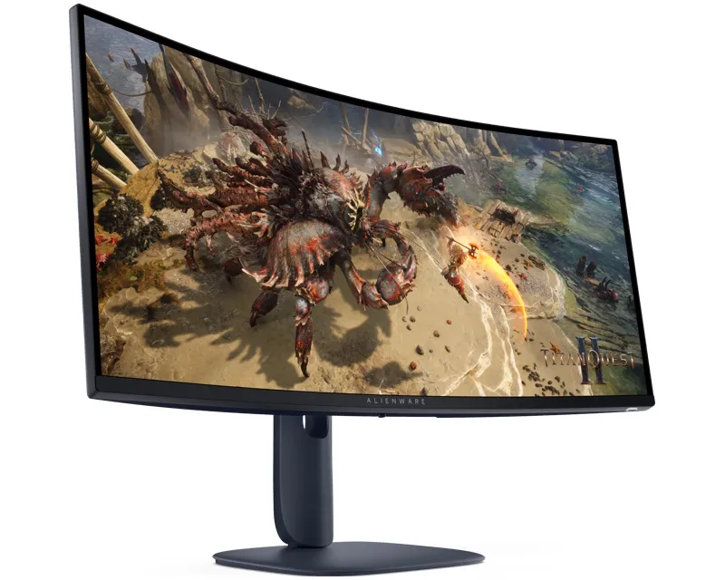 DELL 34 inch AW3425DWM 180Hz WQHD FreeSync Alienware Gaming zakrivljeni monitor Slika 1