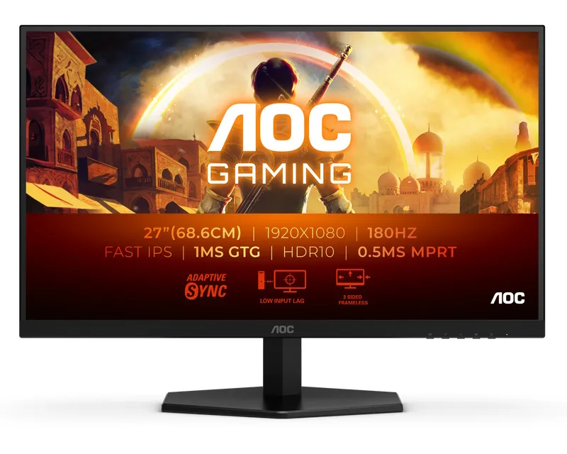 AOC 27 inča 27G42E FHD 1920x1080 Fast IPS 180 Hz gaming monitor Slika 1
