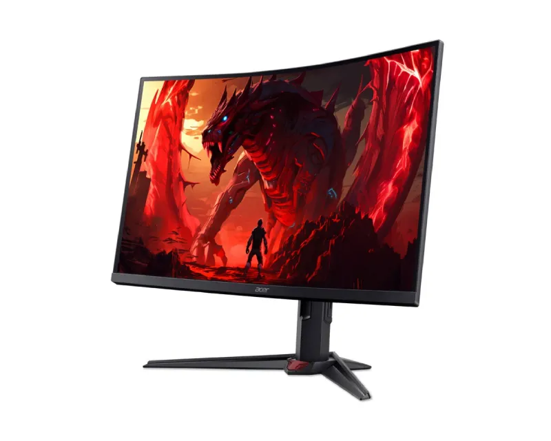 ACER 31.5 inča Nitro XZ323QUP2BMIIPHX WQHD 2560x1440 180 Hz zakrivljeni gaming monitor  Slika 2