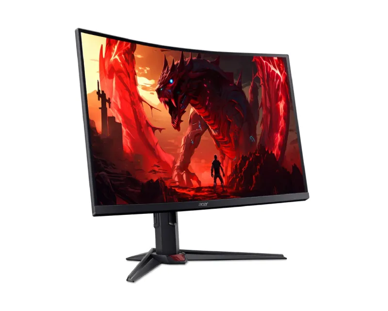 ACER 31.5 inča Nitro XZ323QUP2BMIIPHX WQHD 2560x1440 180 Hz zakrivljeni gaming monitor  Slika 4