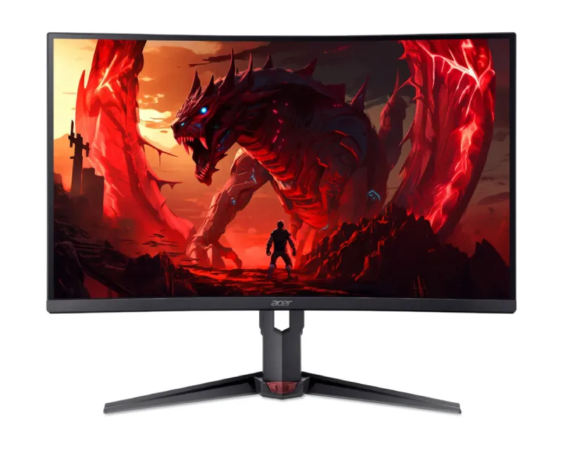 ACER 31.5 inča Nitro XZ323QUP2BMIIPHX WQHD 2560x1440 180 Hz zakrivljeni gaming monitor  Slika 1