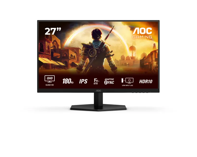 AOC 27 inča Q27G42XE QHD 2560x1440 Fast IPS 180 Hz gaming monitor Slika 1