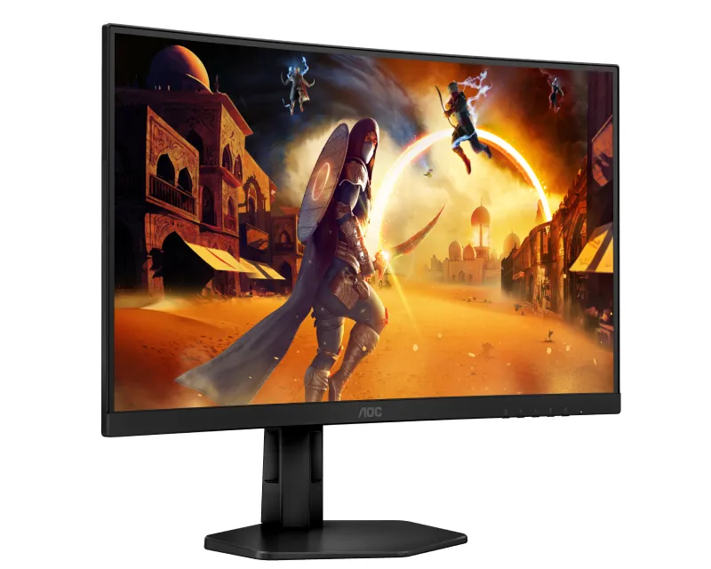 AOC 27 inča C27G4ZXU FHD 1920x1080 Fast VA 280 Hz zakrivljeni gaming monitor Slika 2