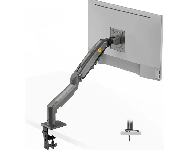 NORTH BAYOU F80 stoni nosač za monitor mat crni 17-30 inča  Slika 2