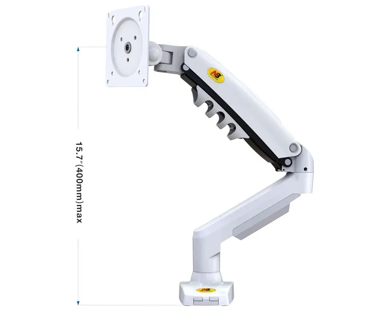 NORTH BAYOU F80 stoni nosač za monitor beli 17-30 inča  Slika 4