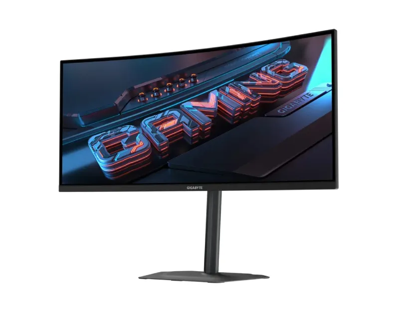 GIGABYTE 34 inča GS34WQCA UWQHD 3440x1440 VA 180 Hz zakrivljeni gaming monitor  Slika 2