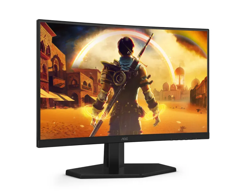 AOC 23.6 inča C24G42E FHD 1920x1080 VA 180 Hz zakrivljeni gaming monitor Slika 2