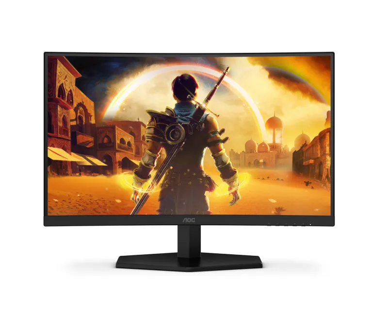 AOC 23.6 inča C24G42E FHD 1920x1080 VA 180 Hz zakrivljeni gaming monitor Slika 3