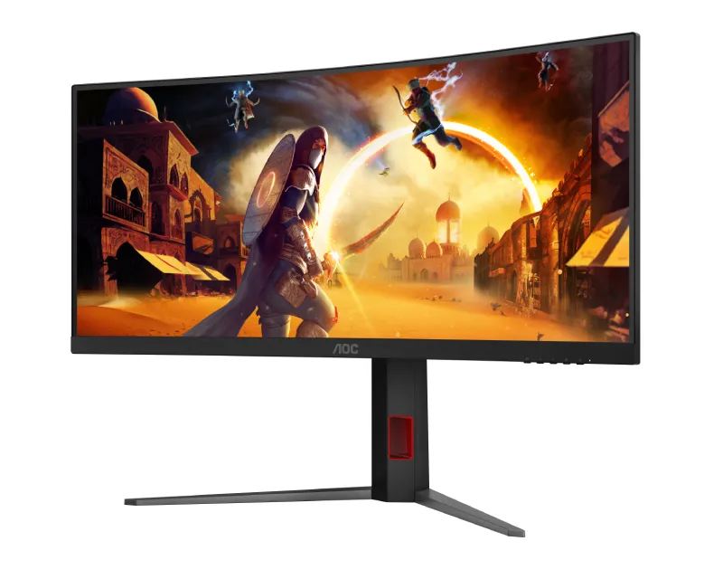 AOC 34 inča CU34G4 UWQHD 3440x1440 Fast VA 180 Hz zakrivljeni gaming monitor Slika 2