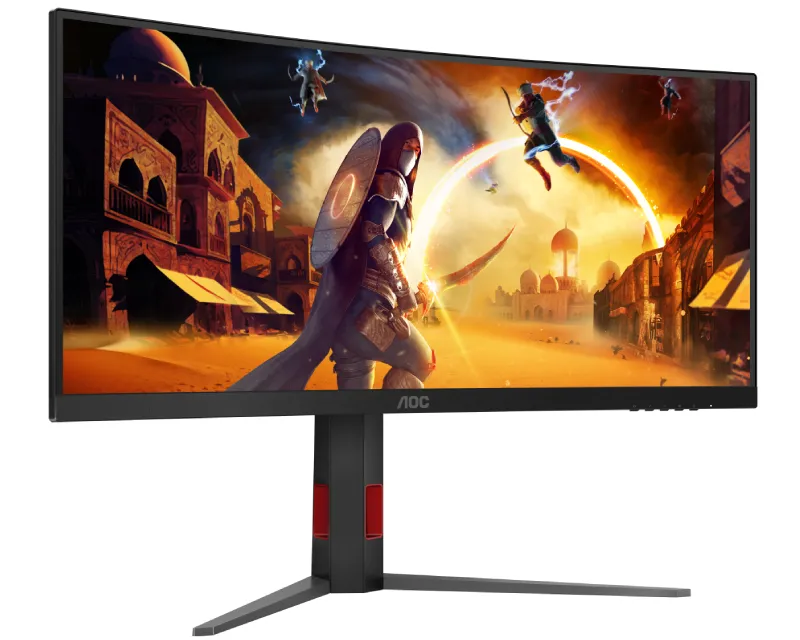 AOC 34 inča CU34G4Z WQHD 3440x1440 Fast VA 240 Hz zakrivljeni gaming monitor Slika 2