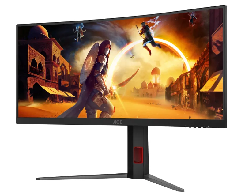 AOC 34 inča CU34G4Z WQHD 3440x1440 Fast VA 240 Hz zakrivljeni gaming monitor Slika 3