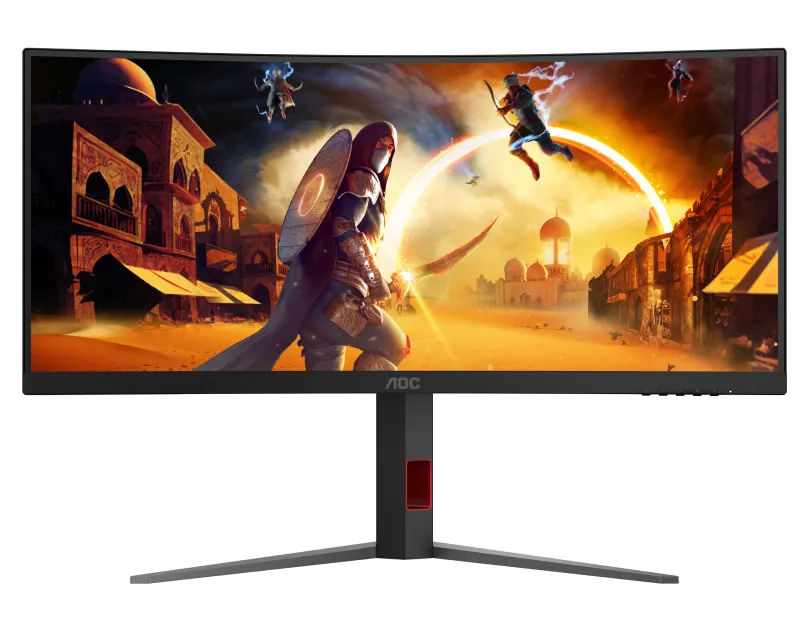 AOC 34 inča CU34G4Z WQHD 3440x1440 Fast VA 240 Hz zakrivljeni gaming monitor Slika 4