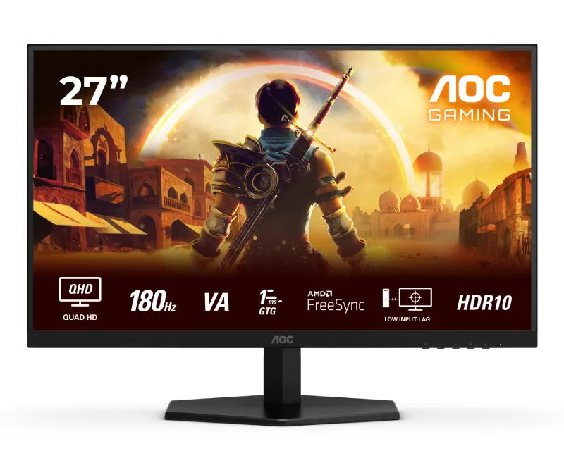 AOC 27 inča Q27G42XNE QHD 2560x1440 Fast VA 180 Hz gaming monitor Slika 1