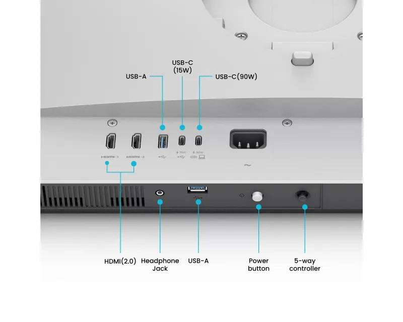 BENQ 27 inča MA270U MOBIUZ UHD 3840x2160 IPS Nano Matte MacBook monitor  Slika 4