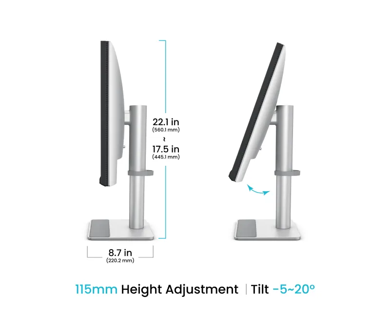 BENQ 27 inča MA270U MOBIUZ UHD 3840x2160 IPS Nano Matte MacBook monitor  Slika 6