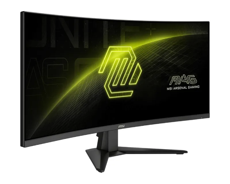 MSI 34 inča 346CQ MAG UWQHD 3440x1440 VA 180 Hz zakrivljeni gaming monitor  Slika 2