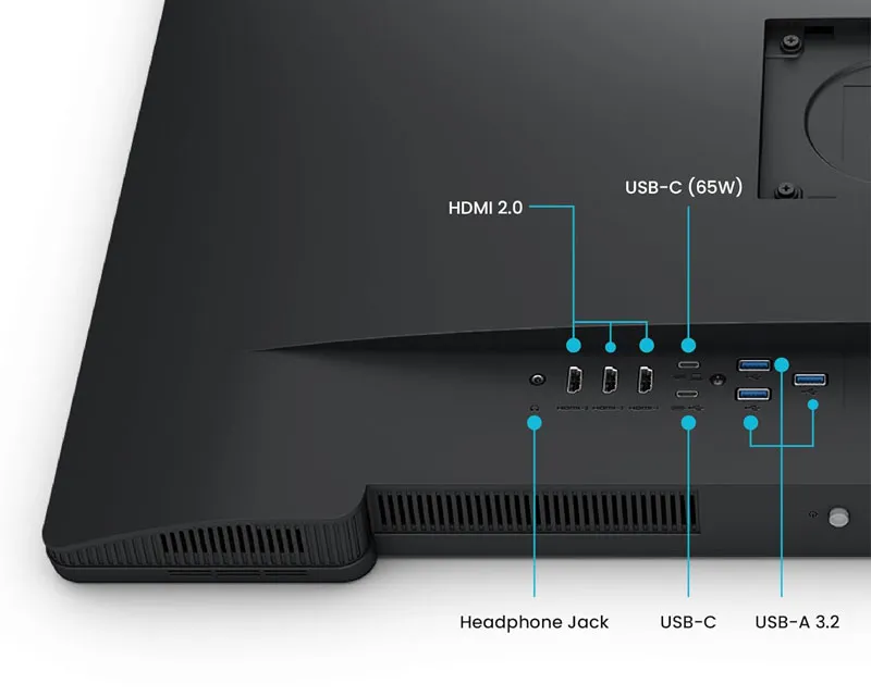 BENQ 31.5 inča PV3200U FHD 3840x2160 IPS HDR10 dizajnerski monitor  Slika 5
