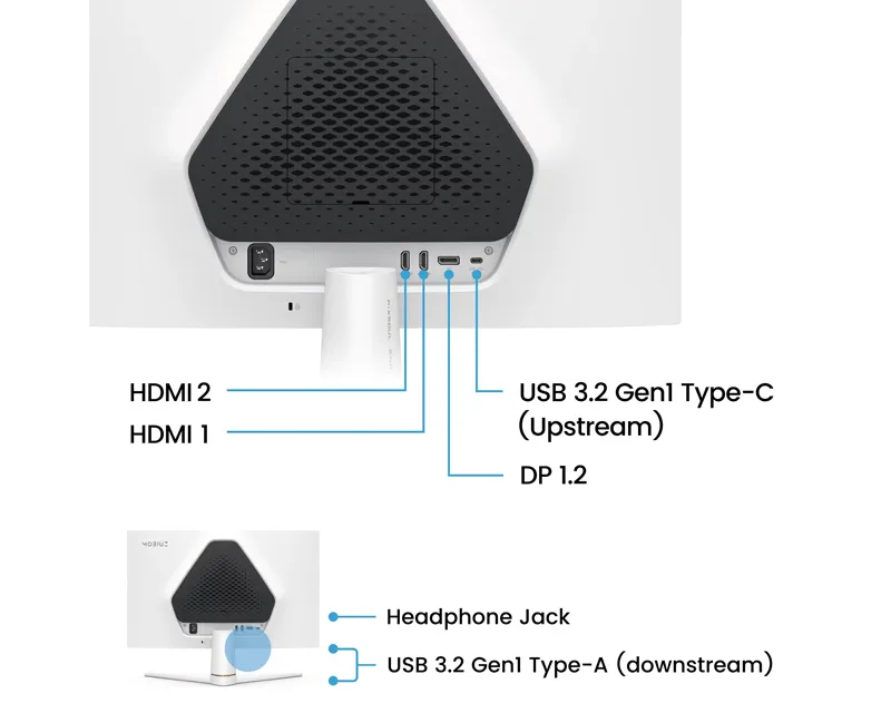 BENQ 24.5 inča EX251 FHD 1920x1080 IPS 220 Hz HDR10 Gaming beli monitor  Slika 7