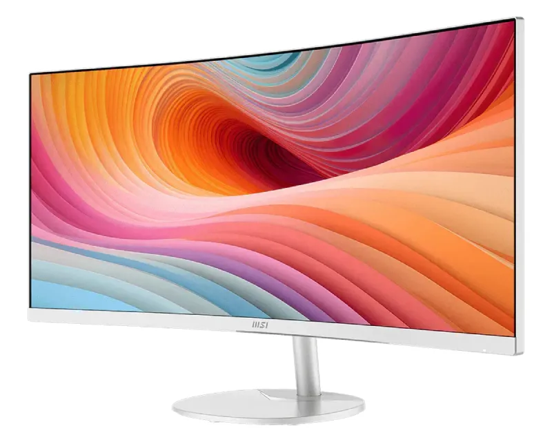 MSI 34 inča PRO MP341CQ E12 UWQHD 3440x1440 120Hz AdaptiveSync zakrivljeni kancelarijski monitor  Slika 2