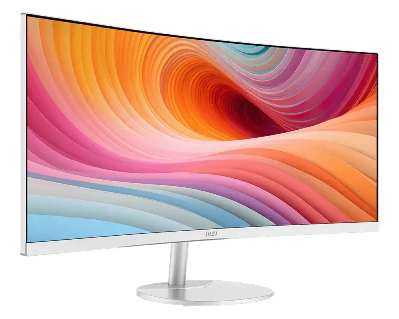 MSI 34 inča PRO MP341CQ E12 UWQHD 3440x1440 120Hz AdaptiveSync zakrivljeni kancelarijski monitor  Slika 3