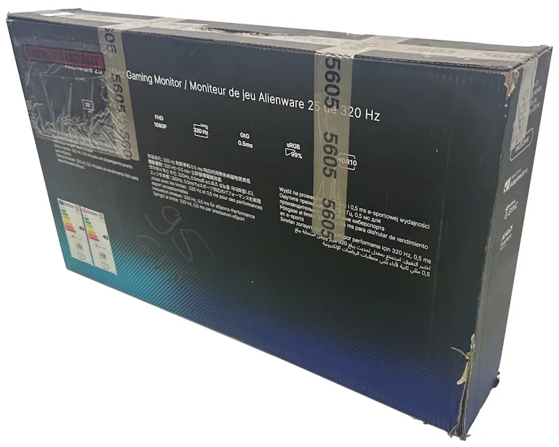 DELL OEM 24.5 inch AW2525HM 320Hz FreeSync/G-Sync Alienware Gaming monitor bulk Slika 1