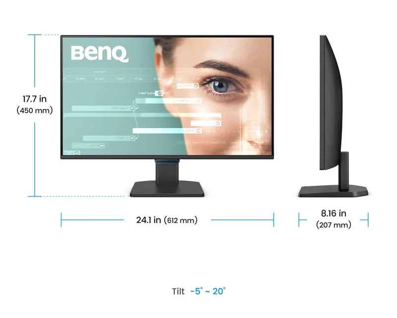 BENQ 27 inča GW2790C FHD 1920x1080 IPS 144 Hz FreeSync monitor  Slika 8