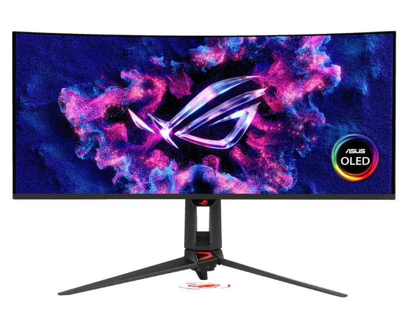 ASUS 34 inča ROG Swift PG34WCDN UWQHD 3440x1440 QD-OLED 360 Hz HDR10 zakrivljeni gaming monitor Slika 1