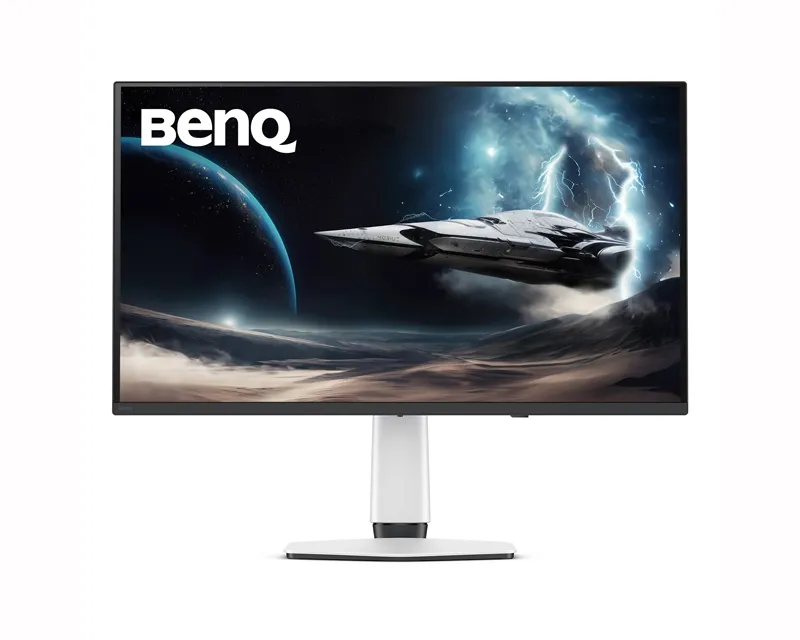 BENQ 32 inča Mobiuz EX321UZ 4K 3840x2160 QD-OLED 240 Hz USB-C 90W gaming monitor beli Slika 1