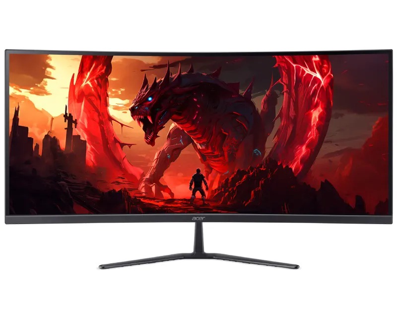 ACER 34 inča Nitro ED340CURJ0BMIIPX ED0 UWQHD 3440x1440 VA 120 Hz zakrivljeni gaming monitor Slika 1